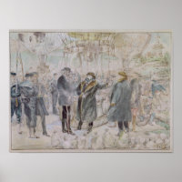 The Departure of Leon Michel Gambetta