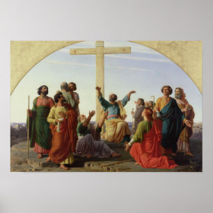 The Departure of the Apostles, 1845 Poster