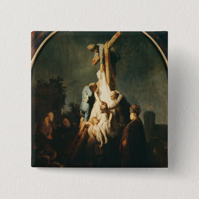 The Deposition, 1632-33 15 Cm Square Badge (Front)