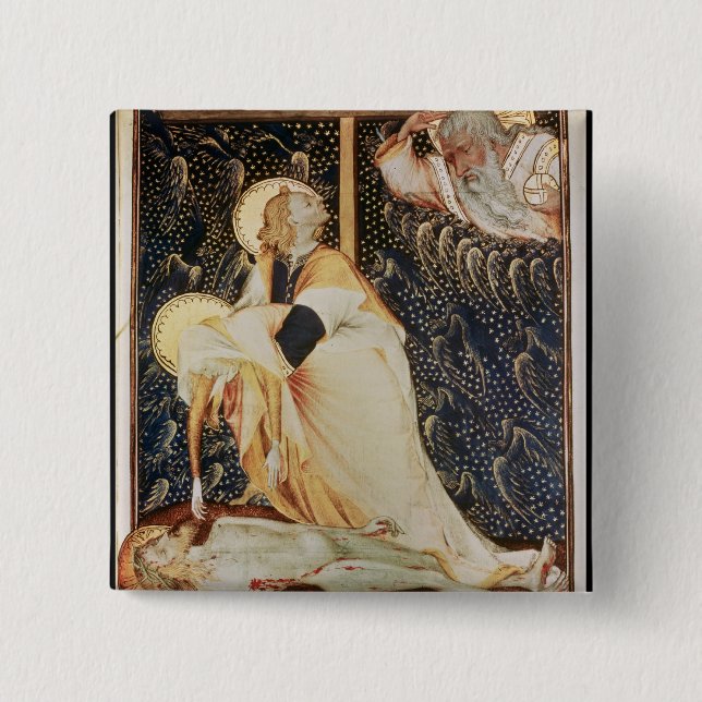 The Deposition of Christ 15 Cm Square Badge (Front)