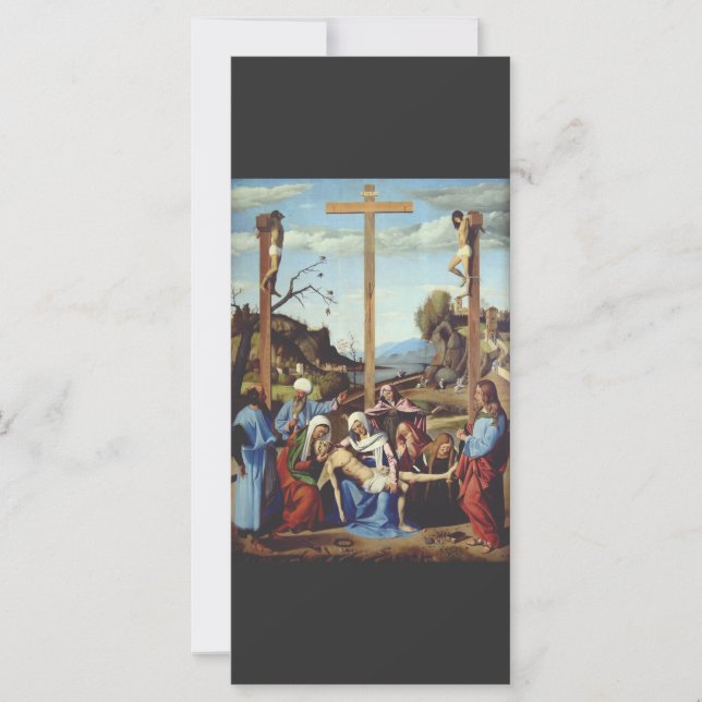 The Deposition of Jesus Christ Sacred Icon Art (Front)