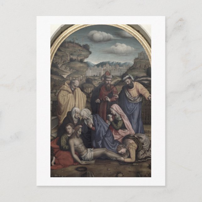 The Deposition (oil on canvas) Postcard (Front)