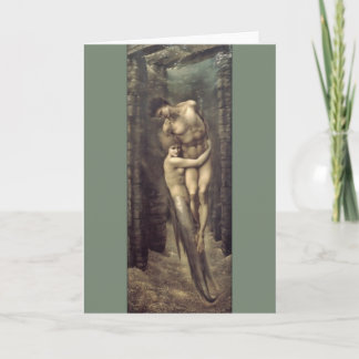 "The Depths of the Sea", by Edward Burne-Jones Card