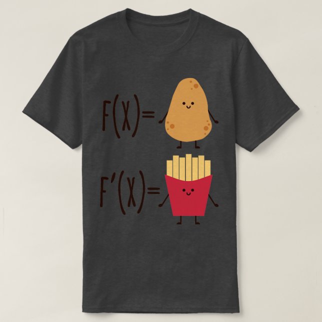 The derivative of a potato  T-Shirt (Design Front)