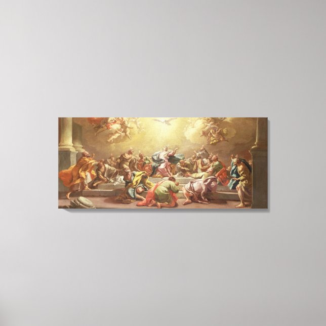 The Descent of the Holy Spirit Canvas Print (Front)