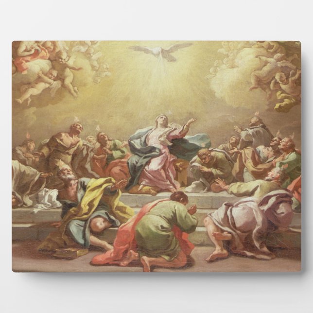 The Descent of the Holy Spirit Plaque (Front)