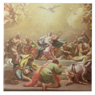 The Descent of the Holy Spirit Tile