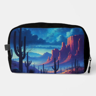 The Desert at night southwestern Dopp Kit