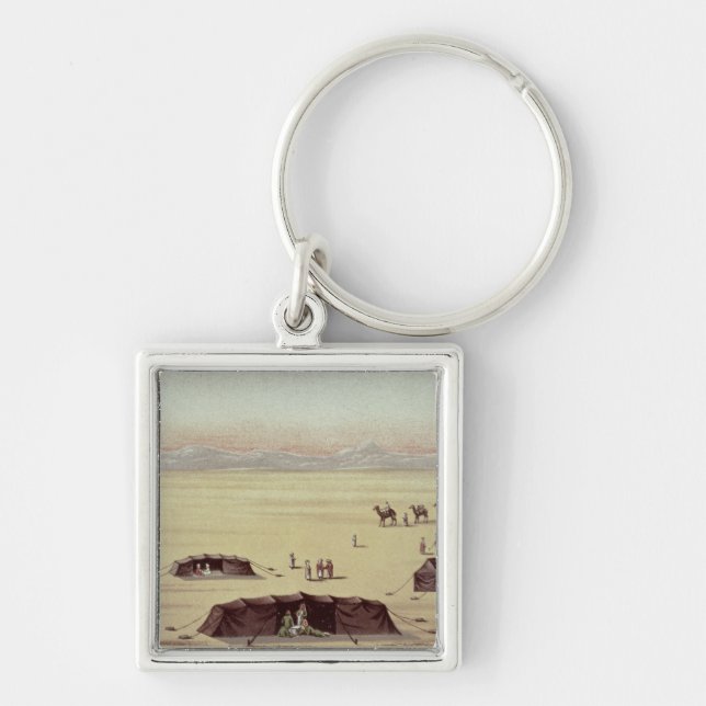 The Desert Camp of Sir Richard Burton Key Ring (Front)