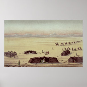 The Desert Camp of Sir Richard Burton Poster
