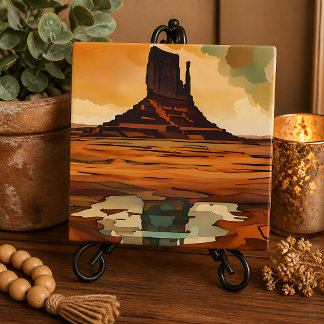 The Desert Monument Landscape Tile