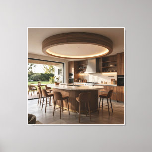 The Designer’s Circular Bar Canvas Print
