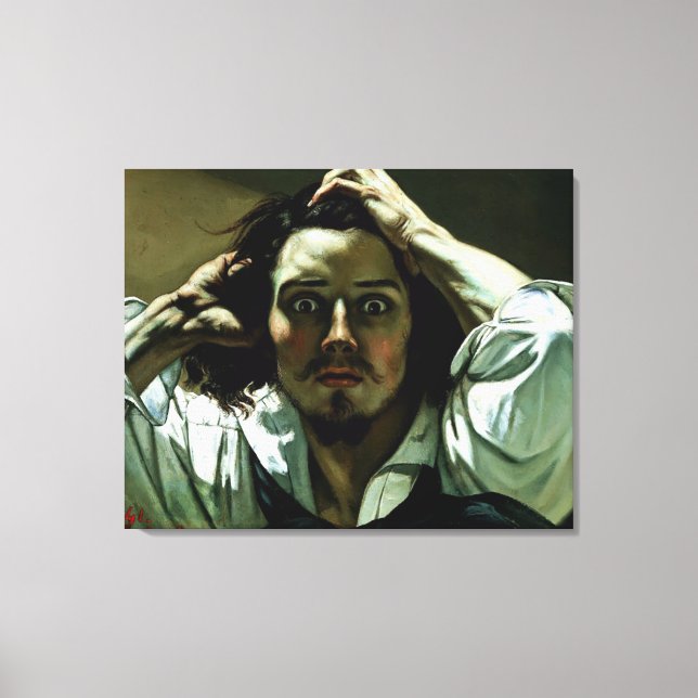 The Desperate Man - Painting Reproduction Canvas Print (Front)