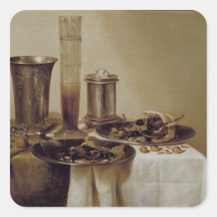 The Dessert, 1637 Square Sticker