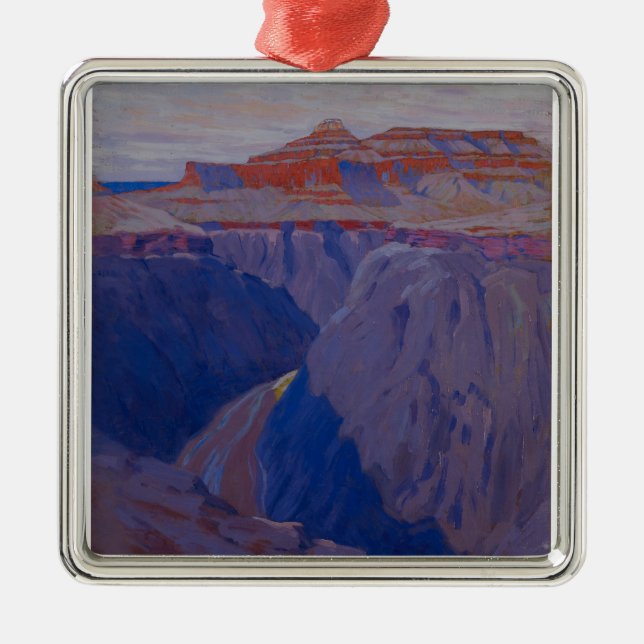 The Destroyer, c.1911-13 (oil on canvas) Metal Tree Decoration (Front)