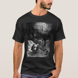 The Destruction of Leviathan Gustave Dore Biblical T-Shirt
