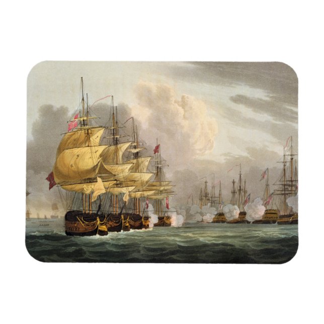 The Destruction of the Danish Fleet before Copenha Magnet (Horizontal)