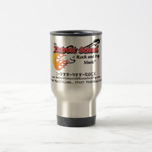 The Detroit School of Rock and Pop Travel Mug