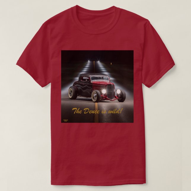 The Deuce is Wild T-Shirt (Design Front)