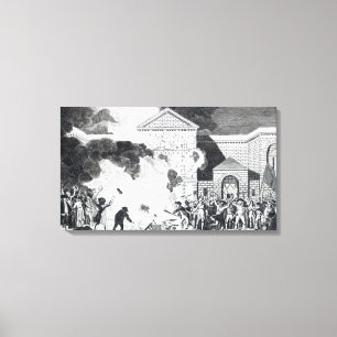 The Devastations occasioned Canvas Print