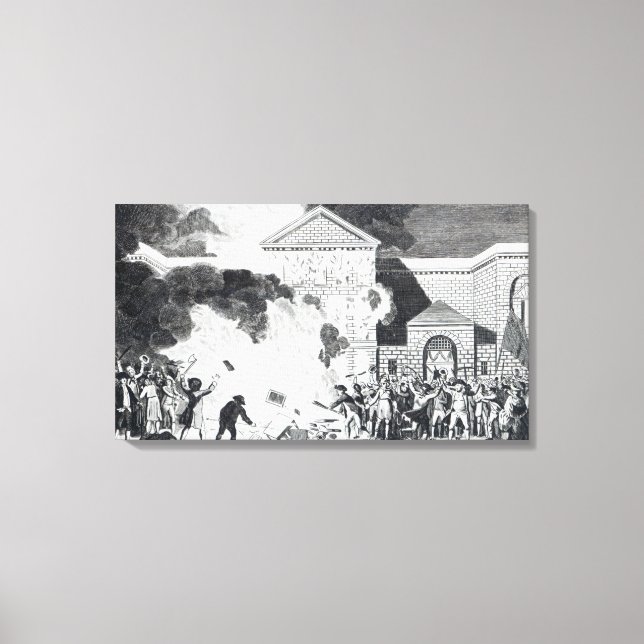 The Devastations occasioned Canvas Print (Front)