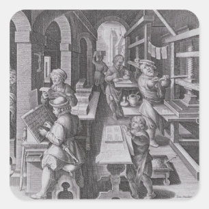 The Development of Printing Square Sticker