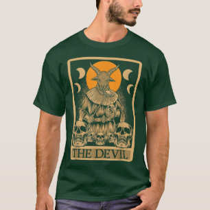 The Devil Gothic Tarot Card Reading Fortune Telli T-Shirt