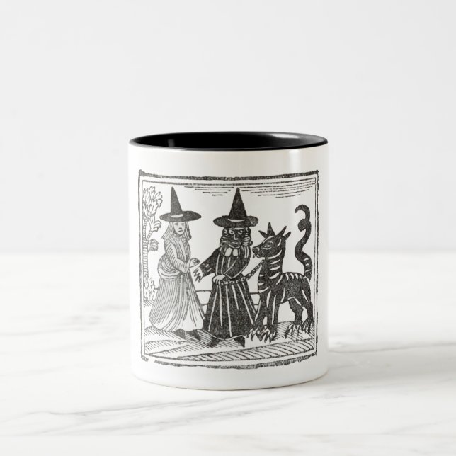 The Devil in Britain and America  Two-Tone Coffee Mug (Center)