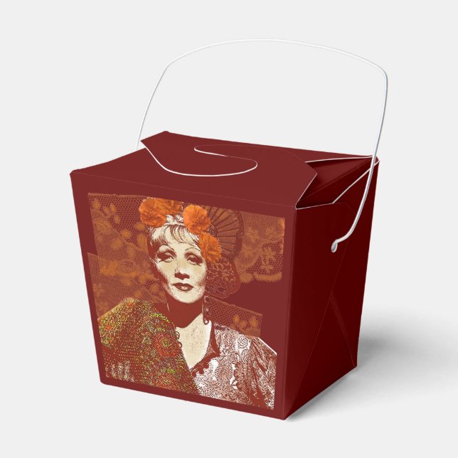 The devil is a woman favour box (Front Side)