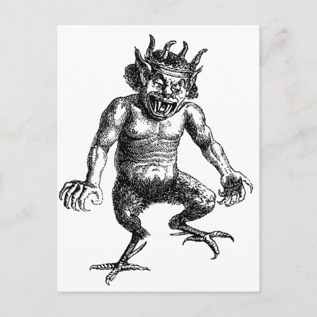 The Devil Postcard (Front)
