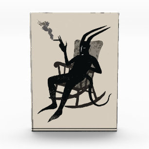 The Devil’s Break – Dark Humour Wall Art Photo Block