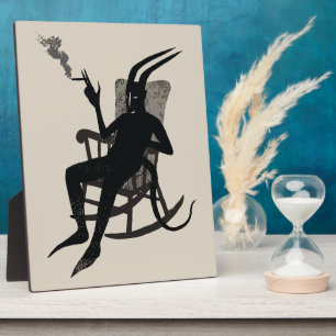 The Devil’s Break – Dark Humour Wall Art Plaque