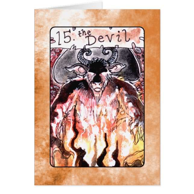 The Devil Tarot Card (Front)