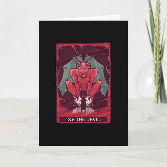 The Devil - Tarot Card Gift (Front)