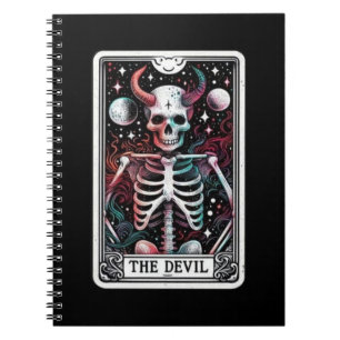 The Devil Tarot Card Notebook Collection