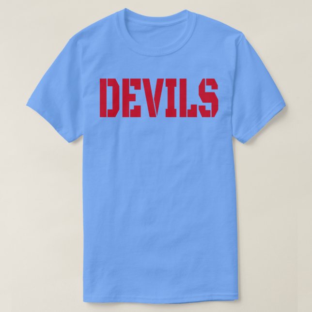 the devils T-Shirt (Design Front)