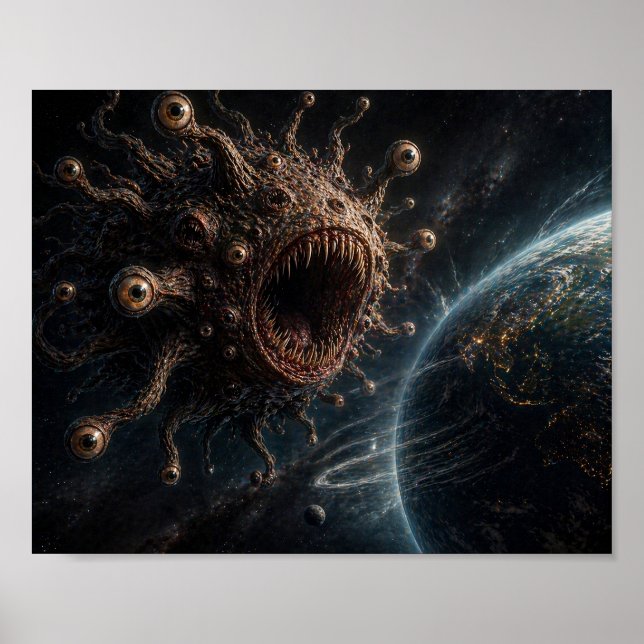 The Devourer Approaches Poster (Front)