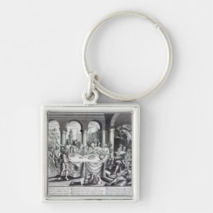 The diabolical maskquerade key ring