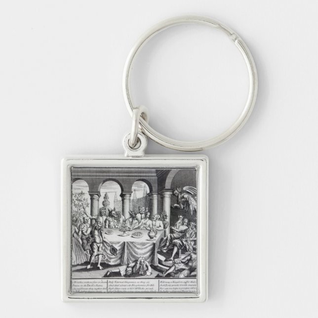 The diabolical maskquerade key ring (Front)