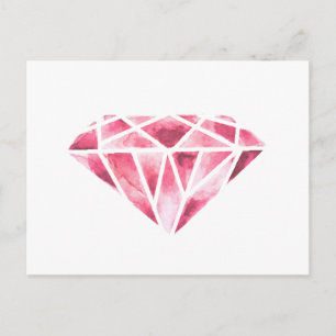 The diamond postcard