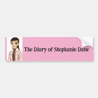 The Diary of Stephanie Dane Bumper Sticker