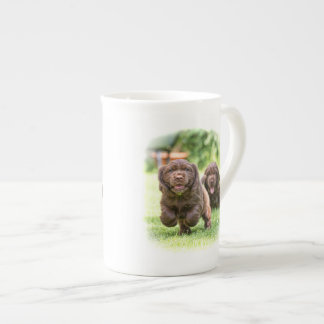 The DIBBLE Bone china mug "Look out he's coming".