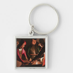 The Dice Players Key Ring