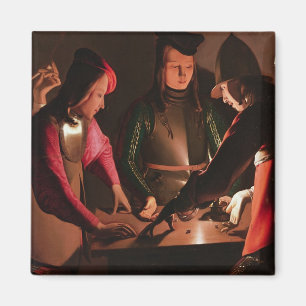 The Dice Players Magnet