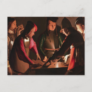 The Dice Players Postcard
