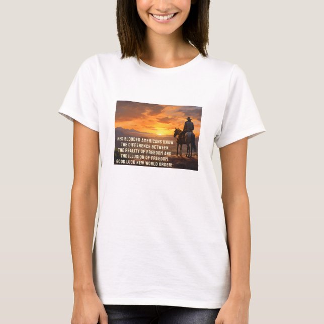 The Difference - sunset (light) T-Shirt (Front)