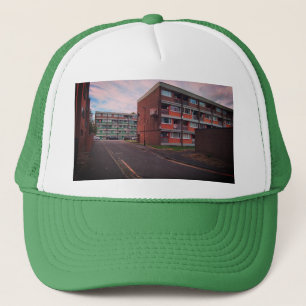 The different colours of the estate trucker hat