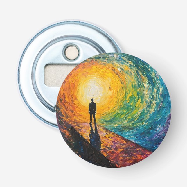 The Dimension's Edge Bottle Opener (Front)