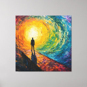 The Dimension's Edge Canvas Print