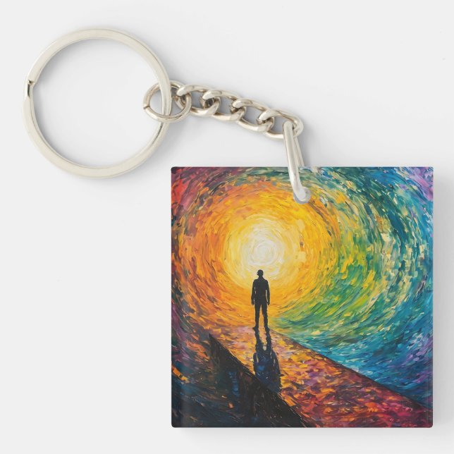 The Dimension's Edge Key Ring (Front)